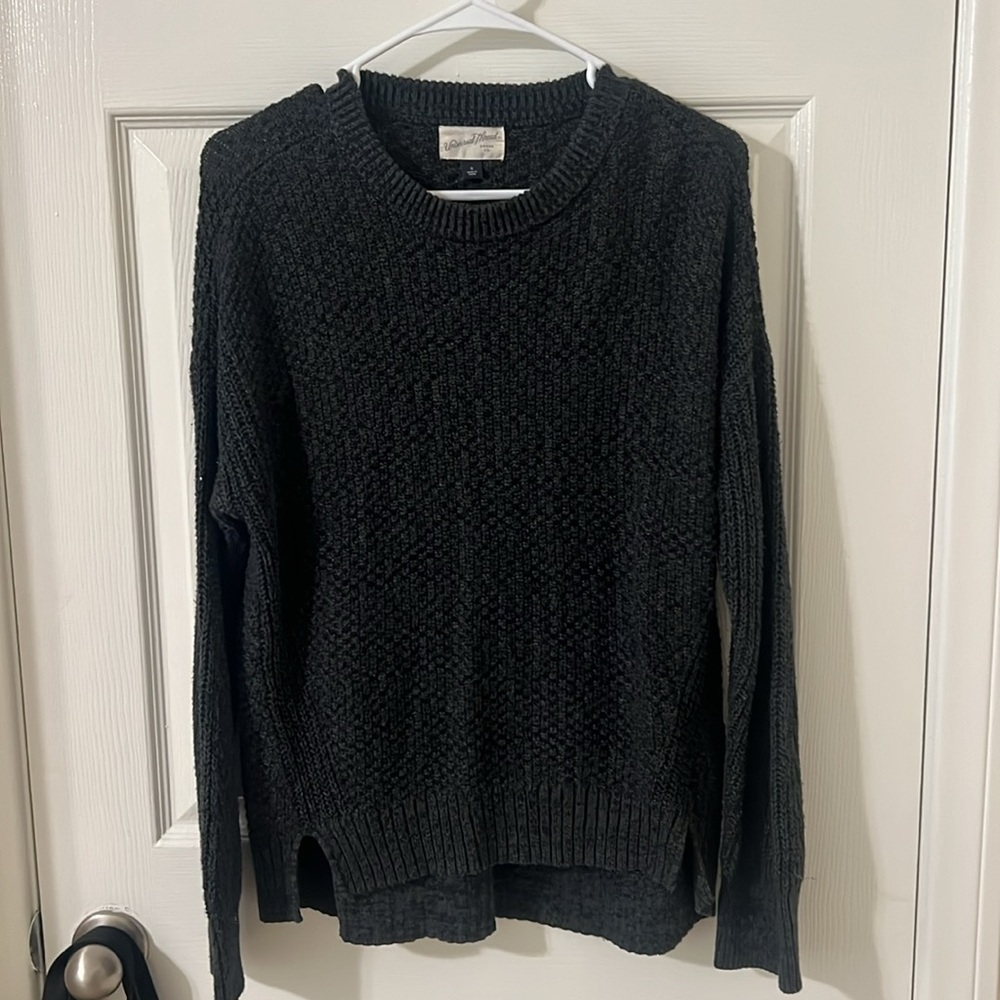 Universal Thread Dark Gray Oversized Sweater